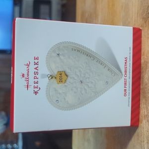 Our First Christmas- Hallmark keepsake
